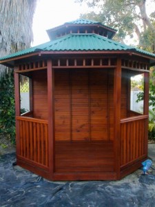 Gazebo from front