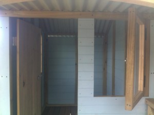 Cubby house RHS hinged window