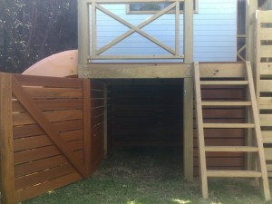 Sealed section and door